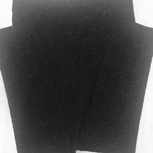 NYDJ velvet embossed leggings
